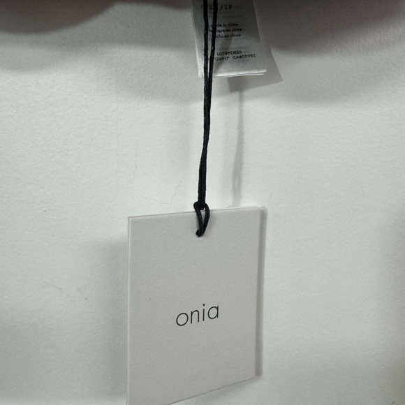 Onia Red and Pink Bikini Top Swimwear - Picture 3 of 5